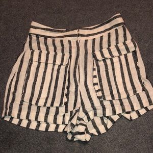 White and gray shorts!